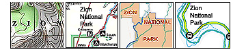 Zion National Park Maps